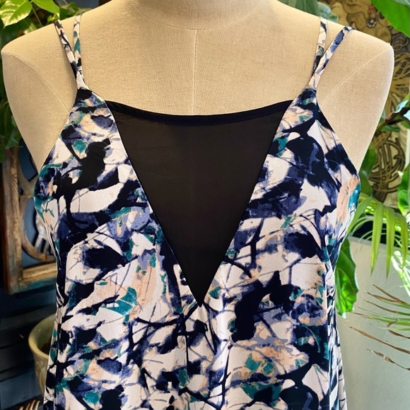 Anthropologie mesh bib shift dress - Picture 8 of 10